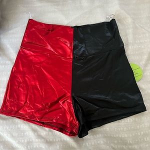 Harley Quinn Diva Metallic Hot Shorts
